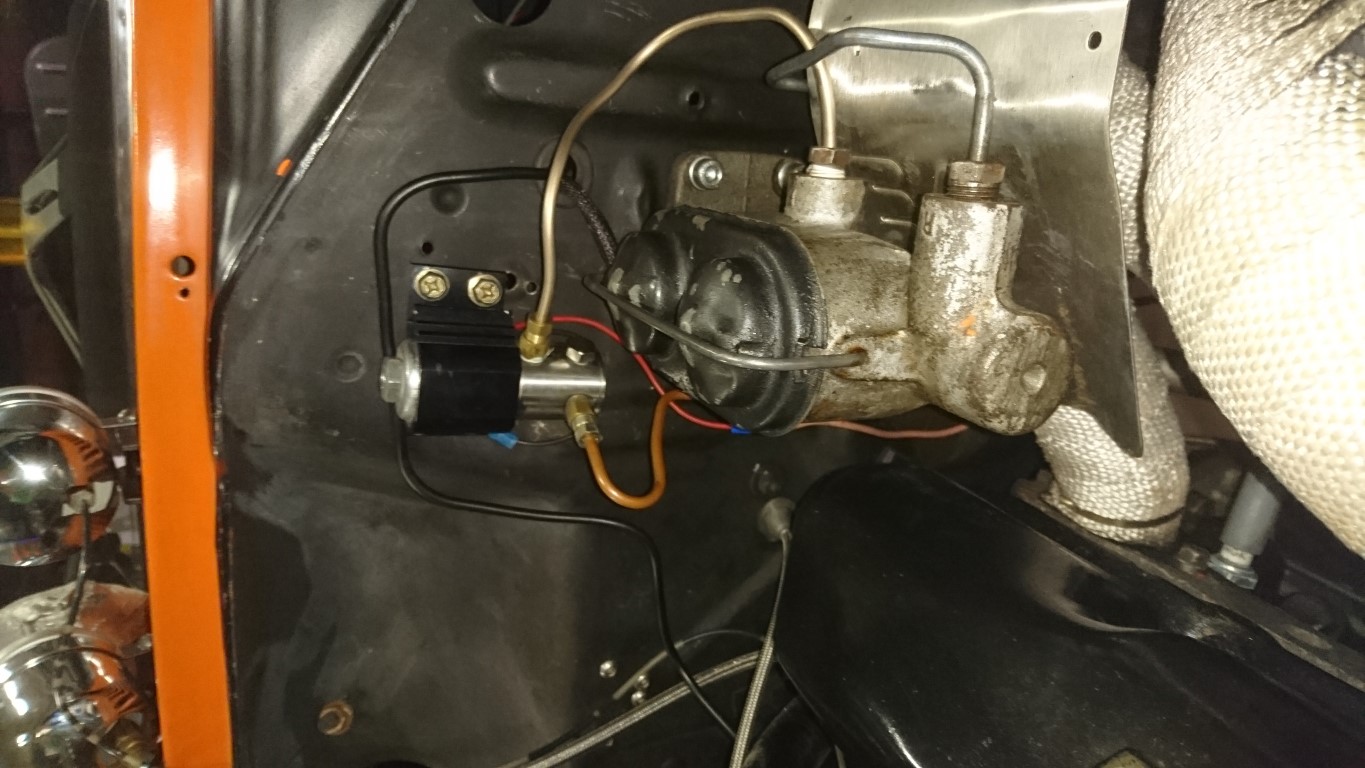 Old location above the reservoir