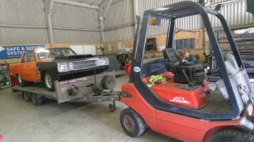 Might take a while to get there with this tow vehicle