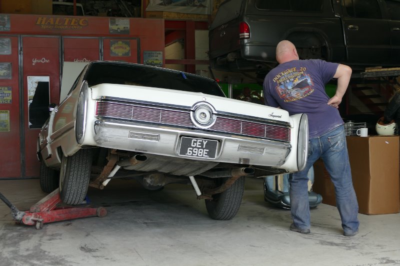 I wish I could have photoshopped the trolley jack out...