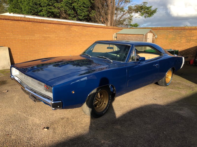 1968 CHARGER NOW FINISHED THAT IS IF YOU CAN EVER FINISH