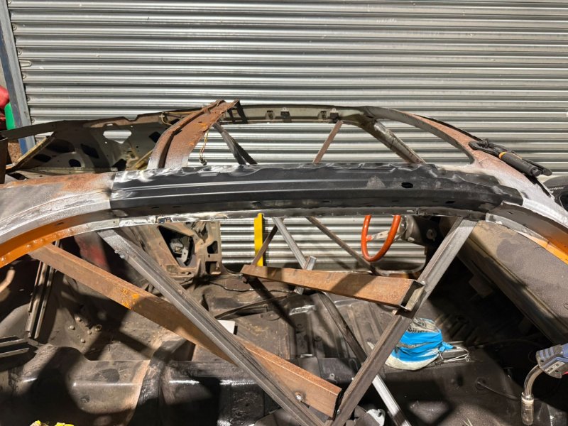 10. Outer rail in place.JPG