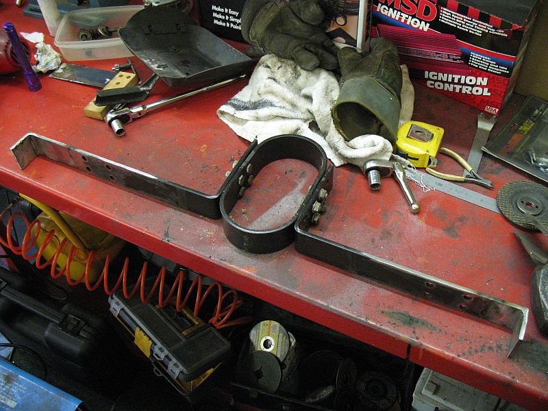The finished loop. Just needing welding in.