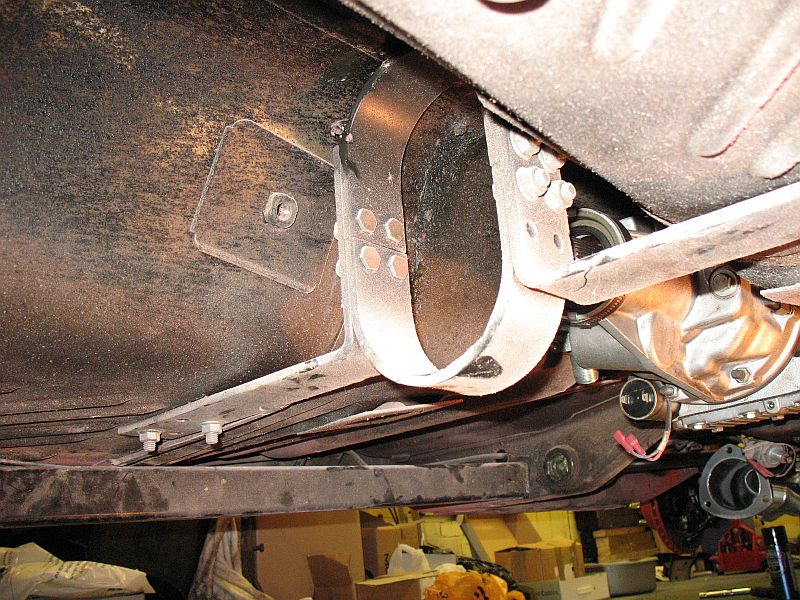 Here is the safety loop. It is made from some quite heavy steel bar.