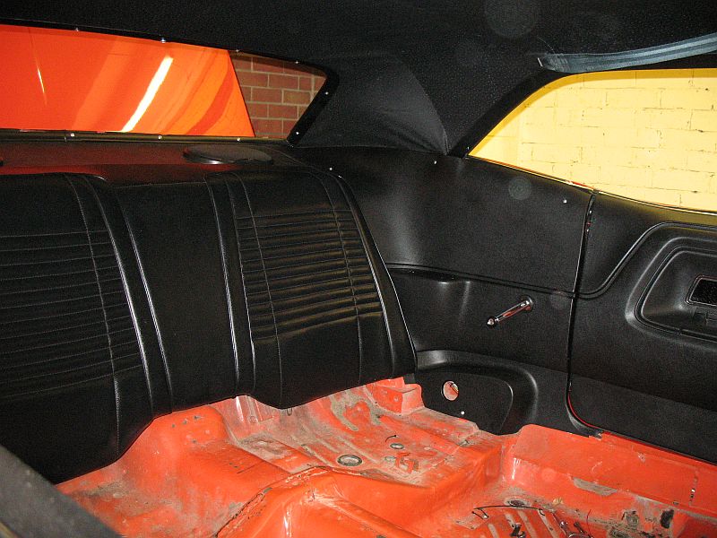 Bit more interior added Just to make me feel it is coming along. It needs a good wash before the carpet goes down.