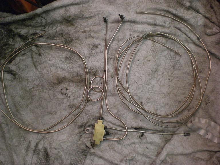 New copper nickle brake lines