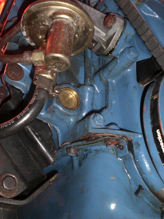 Front core plug