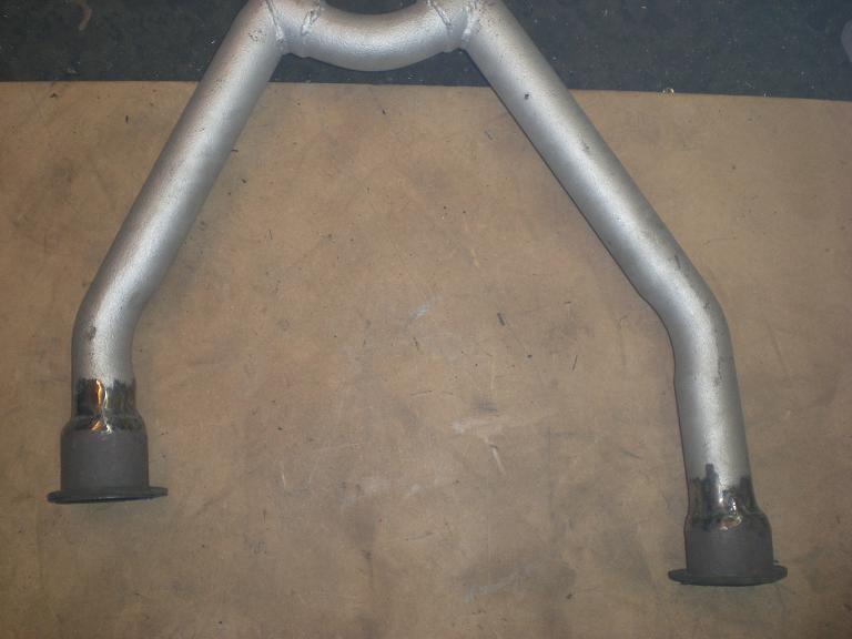 old header collectors welded on