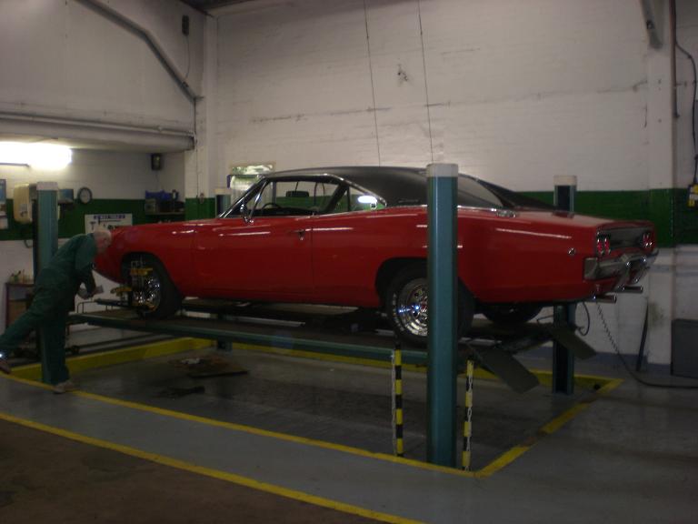 Wheel alignment done by Willow Motor Works in Mitcham