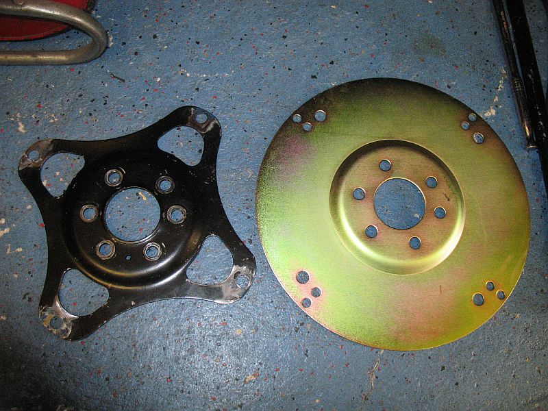 Fitted the new flex plate too. Makes the old one look pathetic.