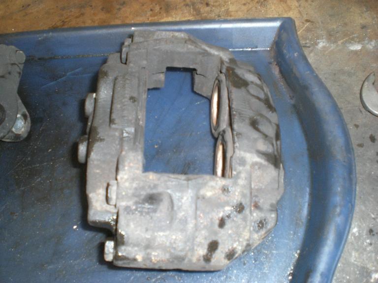 Calipers striiped and cleaned