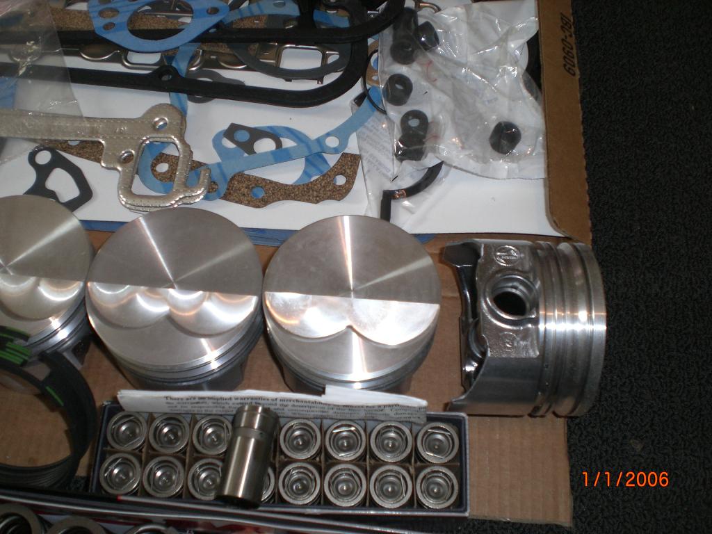 +40 thou KB167 PISTONS