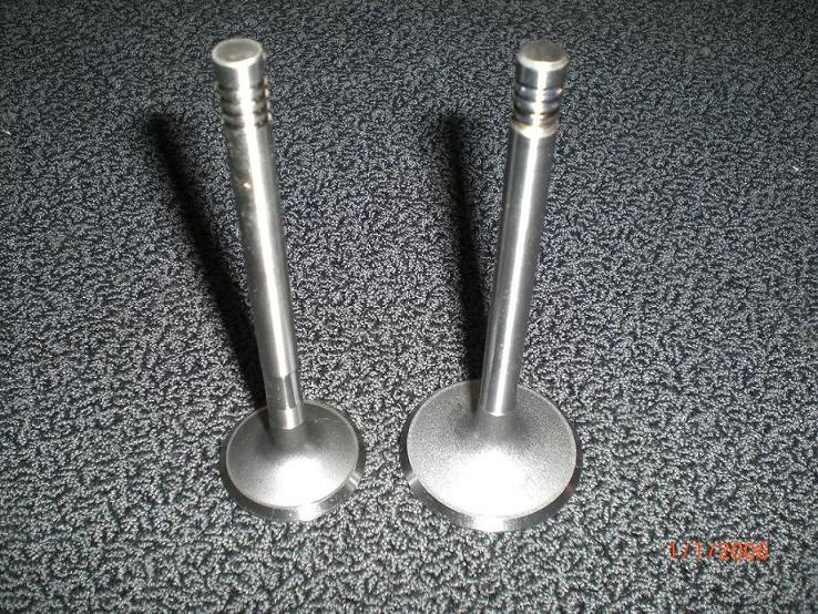 1.6 exhaust valve and 2.02 inlet valve