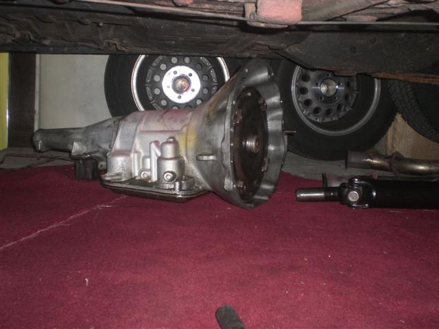 I got this out on my own. Box and prop out