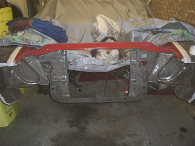 Monday and Tuesday spent stripping