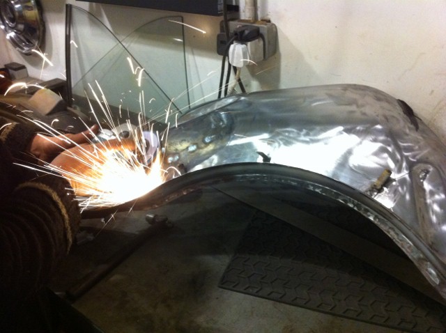 cleaning up of inner arch
