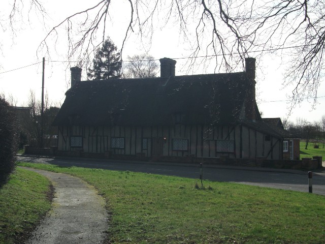 Clearly the front of the cottage....