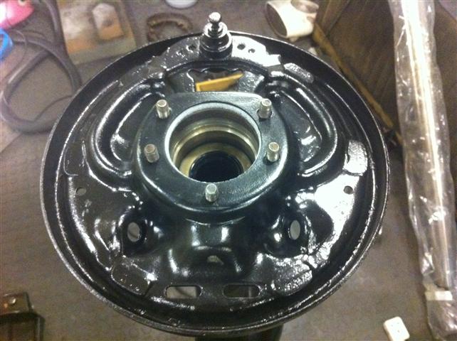 more satin black,,,seeing the wood for the trees now..