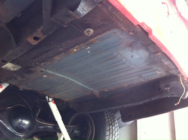 Tank and springs out.