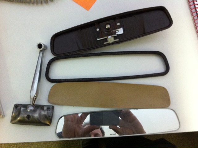 I also stripped my rear viem mirror so i could clean and polish it.