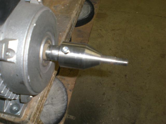 Here is the fitting I had turned up.