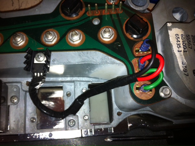 Fitted to the back of my dash