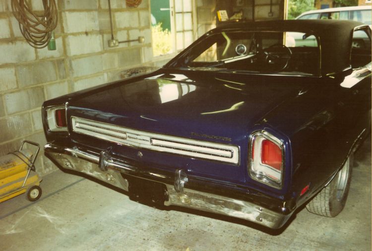 had a friend who had his own business in upholstery. Luckily did cars as well a domestic, so got him to supply &amp;amp; fit the new vinyl. He also recovered the worn front seats