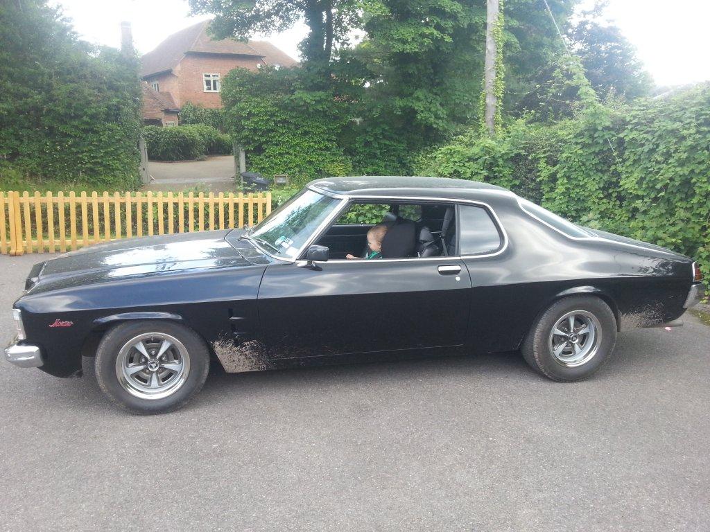 On the nursery run last summer.