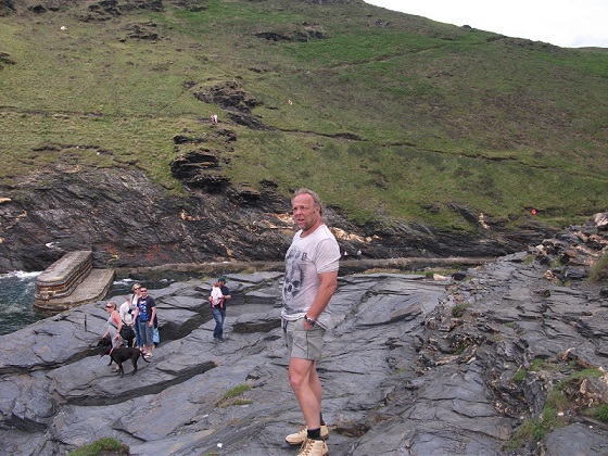 Ade looking very demure....