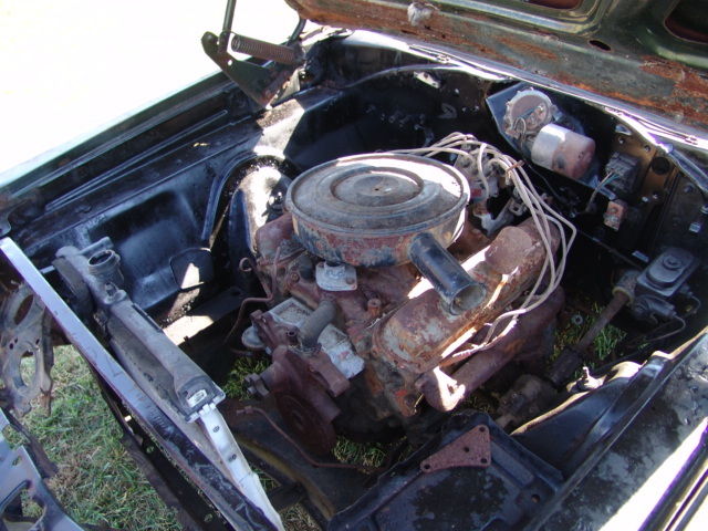 Charger engine bay