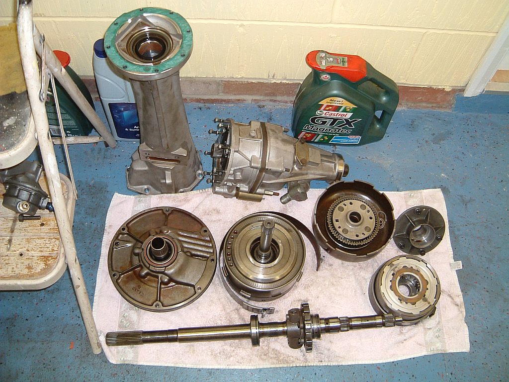 The guts plus overdrive unit.