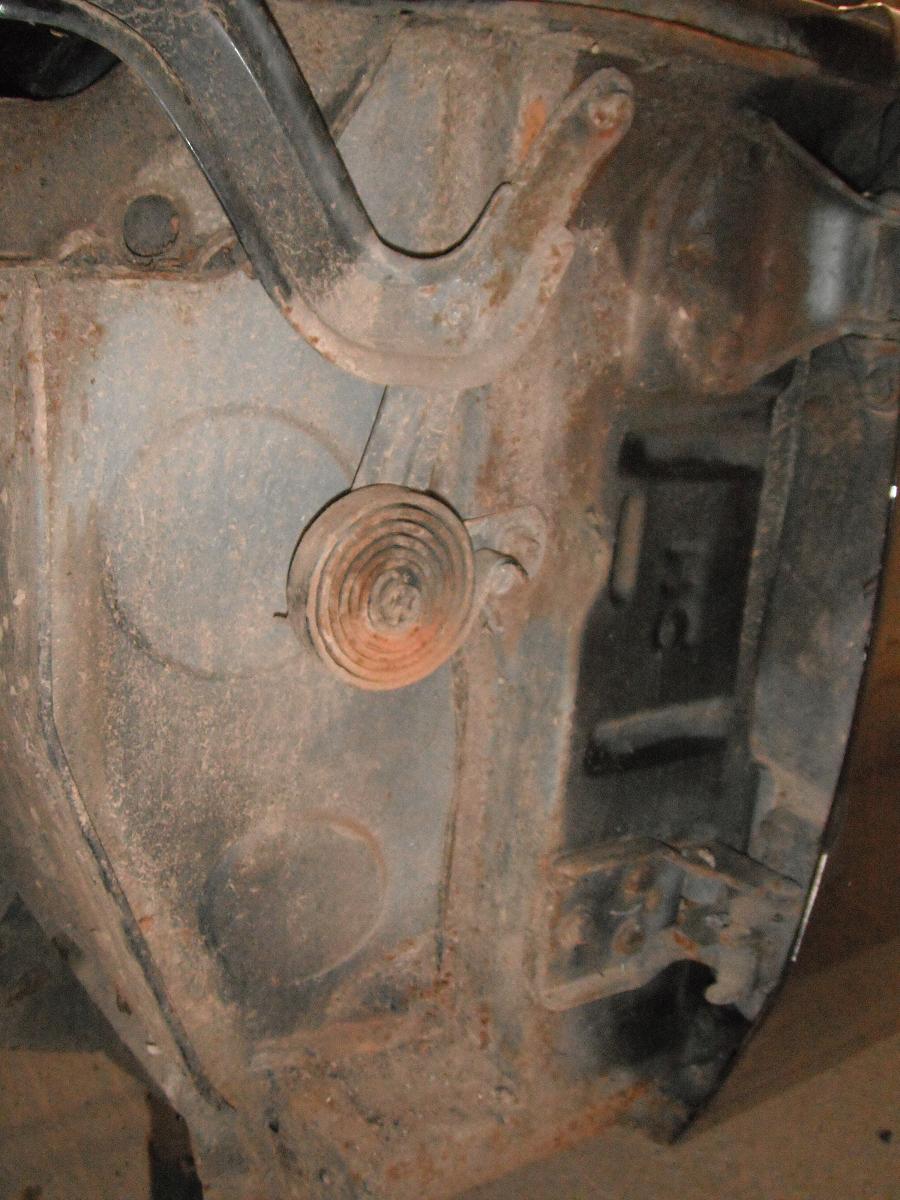Explains why the bonnet was a bit stiff!