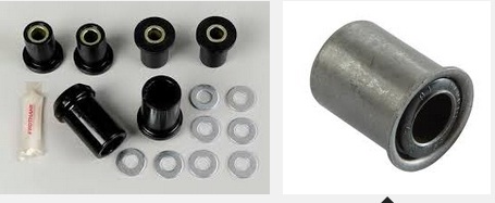 Left is poly, right standard.