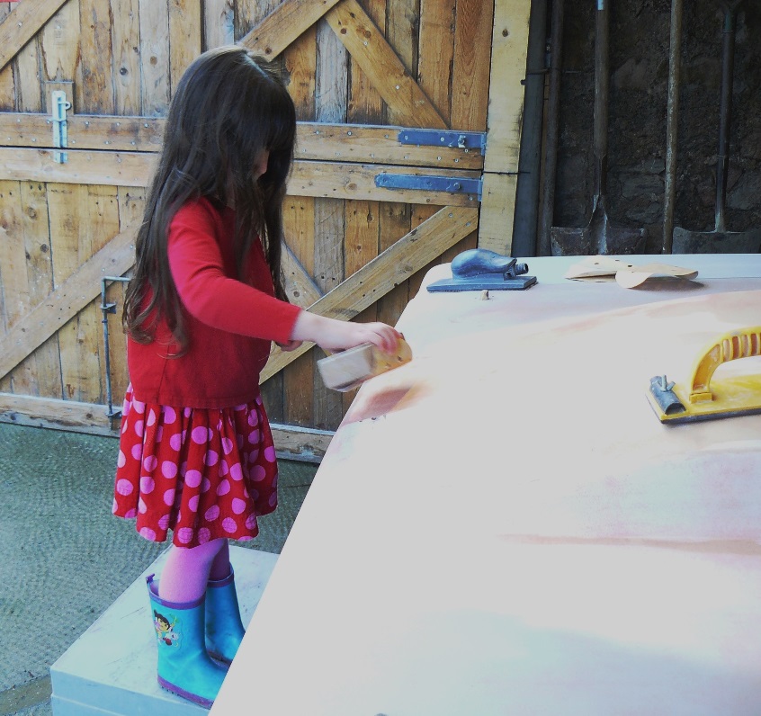 2014 Nov. Willow sanding.jpg