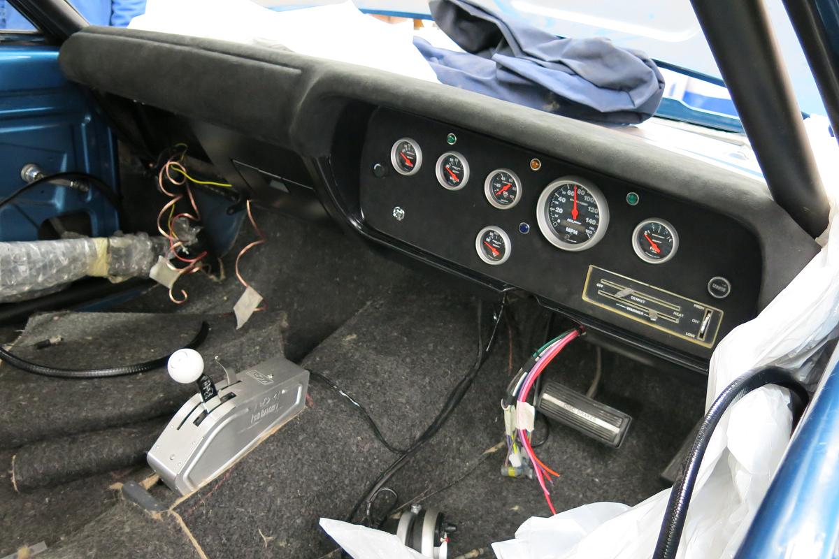 Interior retrim and new clocks<br />B &amp;amp; M shifter